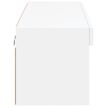 vidaXL Έπιπλο Τηλεόρασης με LED Λευκό 100x30x30cm