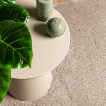 vidaXL Χαλί HUARTE με Κοντό Πέλος Μαλακό/ Πλενόμενο 120x120cm