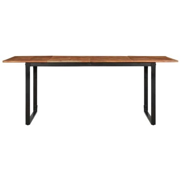 vidaXL Τραπεζαρία 200x100x75cm από Μασίφ Ξύλο Ακακίας 1 τεμ.