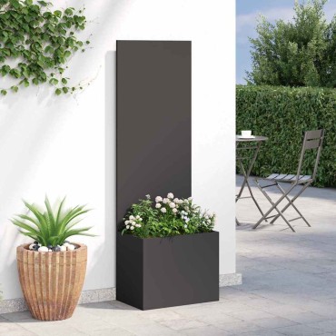 vidaXL Οθόνη Ιδιωτικότητας Κήπου Μαύρο 50 x 32 x 150 εκ