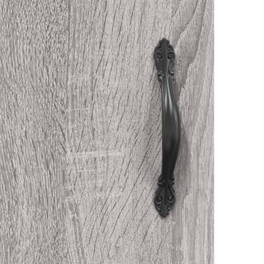 vidaXL Ντουλάπι Γκρι Sonoma 69,5x34x180cm Επεξεργασμένο Ξύλο 1 τεμ.