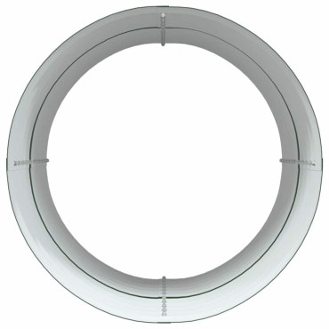 vidaXL Ανεβασμένο Κρεβάτι Πράσινο 80 x 80 x 81 cm Ατσάλι
