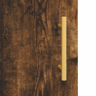 vidaXL Ντουλάπι Καπνιστή δρυς 34,5x34x180cm από Επεξεργασμένο Ξύλο 1 τεμ.