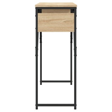 vidaXL Τραπέζι Κονσόλα Sonoma Δρυς 105x30x75cm από Επεξεργ. Ξύλο 1 τεμ.