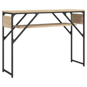 vidaXL Τραπέζι Κονσόλα Sonoma Δρυς 105x30x75cm από Επεξεργ. Ξύλο 1 τεμ.