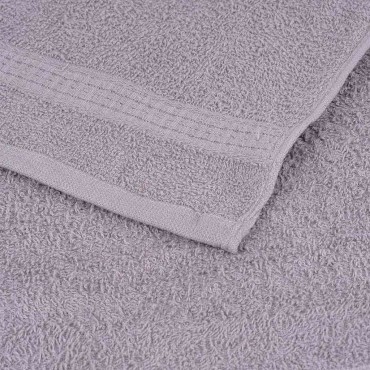 vidaXL Πετσέτες Μπάνιου FROGN 4 τεμ. Γκρι 70x140 εκ. 360 γρ./μ²