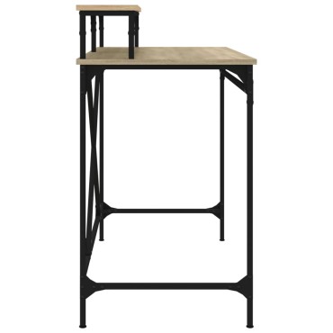 vidaXL Γραφείο Sonoma Δρυς 100x50x90cm από Επεξεργασμένο Ξύλο 1 τεμ.