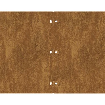 vidaXL Περιφράξεις γκαζόν 20 τεμάχια 25x103 cm Εύκαμπτος χάλυβας