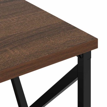 vidaXL Κομοδίνο Καφέ δρυς 40x31x60cm Επεξεργασμένο Ξύλο 1 τεμ.