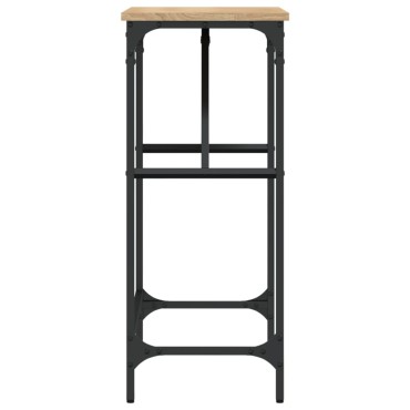 vidaXL Τραπέζι Κονσόλα Sonoma Δρυς 75x32x75cm Επεξεργασμένο Ξύλο 1 τεμ.