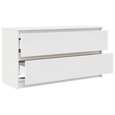 vidaXL Έπιπλο Τηλεόρασης Λευκό 100x35x54cm Επεξεργασμένο Ξύλο