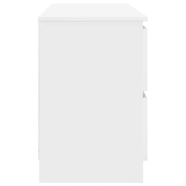 vidaXL Έπιπλο Τηλεόρασης Λευκό 100x35x54cm Επεξεργασμένο Ξύλο