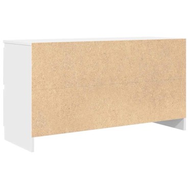 vidaXL Έπιπλο Τηλεόρασης Λευκό 100x35x54cm Επεξεργασμένο Ξύλο