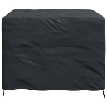 vidaXL Κάλυμμα επίπλων Μαύρο 125x125x74cm Υφασμα Oxford 210D 1 τεμ.