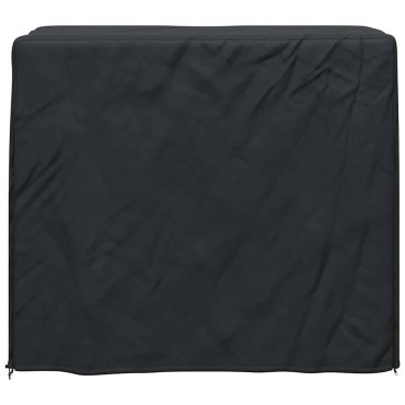 vidaXL Κάλυμμα για ξυλιέρα 61x122x106cm Υφασμα Oxford 210D Μαύρο 1 τεμ.