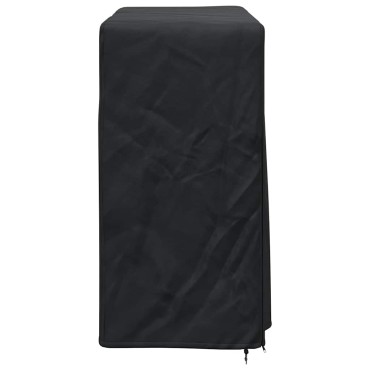 vidaXL Κάλυμμα για ξυλιέρα 61x122x106cm Υφασμα Oxford 210D Μαύρο 1 τεμ.