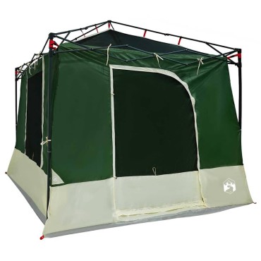 vidaXL Εσωτερική σκηνή με στέγη Πράσινο 290 x 288 x 234 εκ. ταφτάς