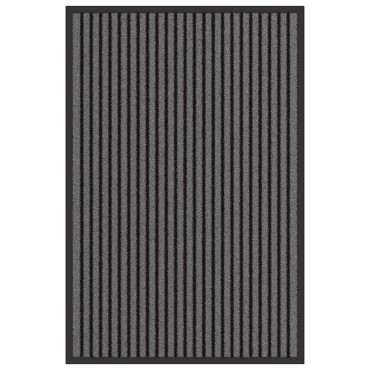vidaXL Χαλάκι Εξώπορτας Μαύρο 60 x 90 cm Πολυπροπυλένιο