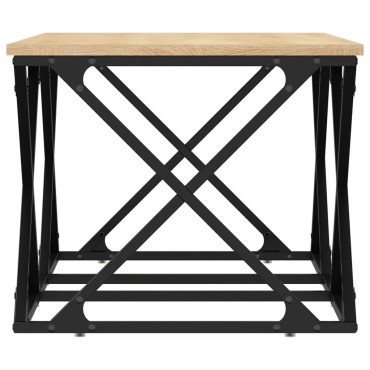 vidaXL Τραπεζάκι Σαλονιού Sonoma Δρυς 100x49x40cm Επεξεργασμένο Ξύλο 1 τεμ.