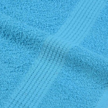 vidaXL Πετσέτες FROGN 10 τεμ. Τυρκουάζ 100x200 εκ. 360 γρ./μ²
