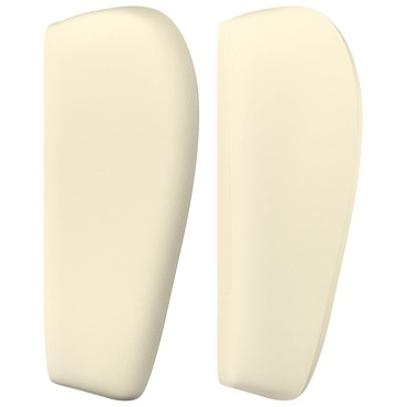 vidaXL Κεφαλάρι με Πτερύγια Κρεμ 83x23x78/88cm Συνθετικό Δέρμα 1 τεμ.