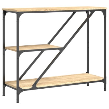 vidaXL Τραπέζι Κονσόλα Sonoma Δρυς 88,5x30x75cm Επεξεργασμένο Ξύλο 1 τεμ.