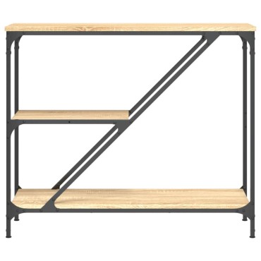 vidaXL Τραπέζι Κονσόλα Sonoma Δρυς 88,5x30x75cm Επεξεργασμένο Ξύλο 1 τεμ.