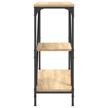 vidaXL Τραπέζι Κονσόλα Sonoma Δρυς 88,5x30x75cm Επεξεργασμένο Ξύλο 1 τεμ.