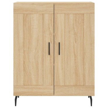 vidaXL Ντουλάπι Sonoma δρυς 69,5x34x180cm από Επεξεργασμένο Ξύλο 1 τεμ.