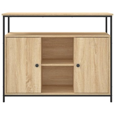 vidaXL Ντουλάπι Sonoma δρυς 100x35x80cm Επεξεργασμένο Ξύλο 1 τεμ.