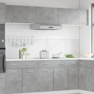 vidaXL Κρεμαστό Ντουλάπι "Lyon" Γκρι Σκυρόδεμα 60x31x40cm από Τεχνητό Ξύλο 1 τεμ.