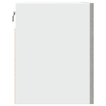 vidaXL Κρεμαστό Ντουλάπι "Lyon" Γκρι Σκυρόδεμα 60x31x40cm από Τεχνητό Ξύλο 1 τεμ.