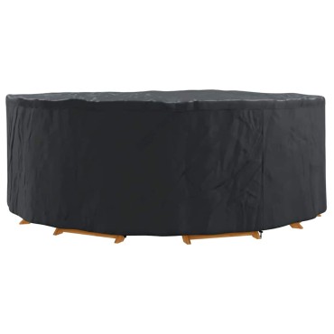 vidaXL Κάλυμμα επίπλων 244x244x71cm Υφασμα Oxford 210D Γύρος 1 τεμ.