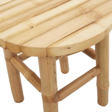 vidaXL Σκαμνί Φυσικό Μπαμπού 30x30x36cm Μπαμπού