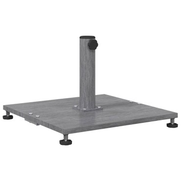 vidaXL Βάση ομπρέλας 28.95 kg Σκηνί και ξύλινη εμφάνιση τετράγωνο