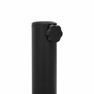 vidaXL Βάση ομπρέλας 25.95 kg Μαύρο τετράγωνο