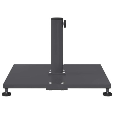 vidaXL Βάση ομπρέλας 25.95 kg Σκούρο Γκρι τετράγωνο