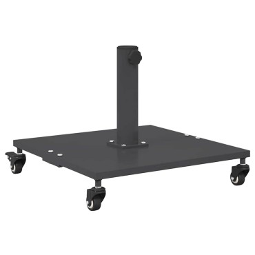 vidaXL Βάση ομπρέλας Σκούρο Γκρι 45 x 45 x 31,5 εκ.