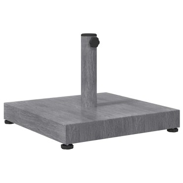 vidaXL Βάση ομπρέλας Σκούρο Γκρι Ξύλινη όψη 45 x 45 x 31,5 εκ.