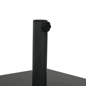 vidaXL Βάση ομπρέλας Μαύρο 45 x 45 x 31,5 εκ.