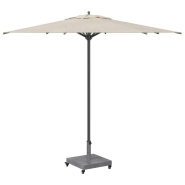 vidaXL Βάση ομπρέλας Σκούρο Γκρι Ξύλινη όψη 45 x 45 x 31,5 εκ.
