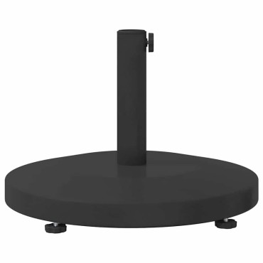 vidaXL Βάση ομπρέλας 24.6 kg Μαύρο Γύρος