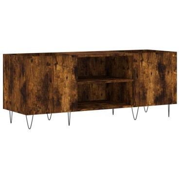 vidaXL Δισκοθήκη Καπνιστή Δρυς 121x38x48cm από Επεξεργασμένο Ξύλο