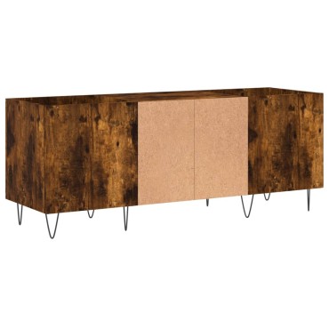 vidaXL Δισκοθήκη Καπνιστή Δρυς 121x38x48cm από Επεξεργασμένο Ξύλο