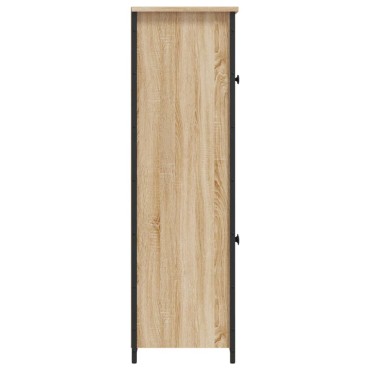vidaXL Ντουλάπι Sonoma Δρυς 62x32x106,5cmαπό Επεξεργασμένο Ξύλο 1 τεμ.