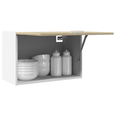 vidaXL Κρεμαστό Ντουλάπι "Lyon" Ξύλο Sonoma Δρυς 60x31x40cm από Τεχνητό Ξύλο 1 τεμ.
