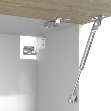 vidaXL Κρεμαστό Ντουλάπι "Lyon" Ξύλο Sonoma Δρυς 60x31x40cm από Τεχνητό Ξύλο 1 τεμ.