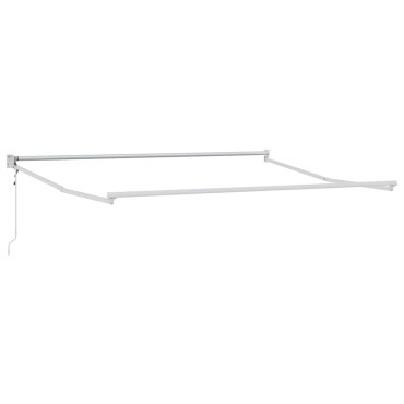 vidaXL Electric Awning Frame 3,5 x 2,5 m Λευκό