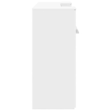 vidaXL Γραφείο Υποδοχής Λευκό 180x50x103,5cm από Τεχνητό Ξύλο 1 τεμ.