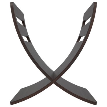 vidaXL Θήκη Περιοδικών Επιδαπέδια Καφέ Ξύλινη 29,5x29,5x26,5 cm 1 τεμ.